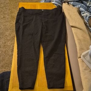 Terra & Sky Black Jeggings